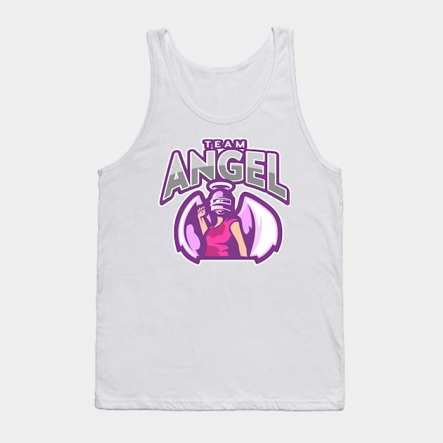 eSport Gaming Team Angle Tank Top by Steady Eyes